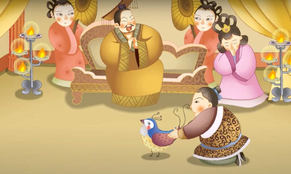 Chinese Fables—The Duke of Lu Raising a Bird