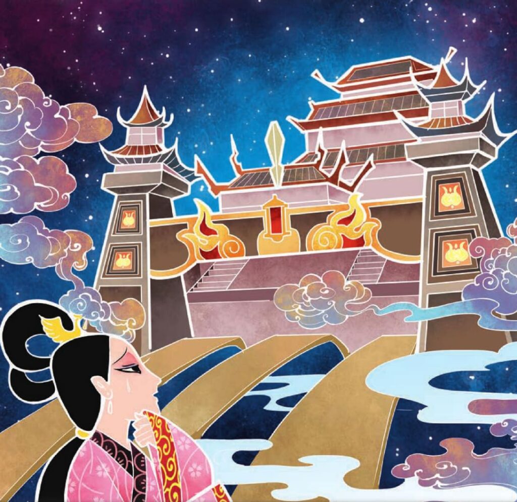 Chinese Moon Myth - Chang'e Flies to the Moon