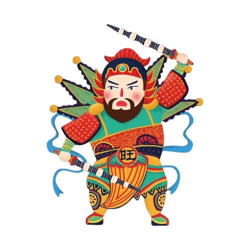 「春聯」與「門神」 「春聯」與「門神」